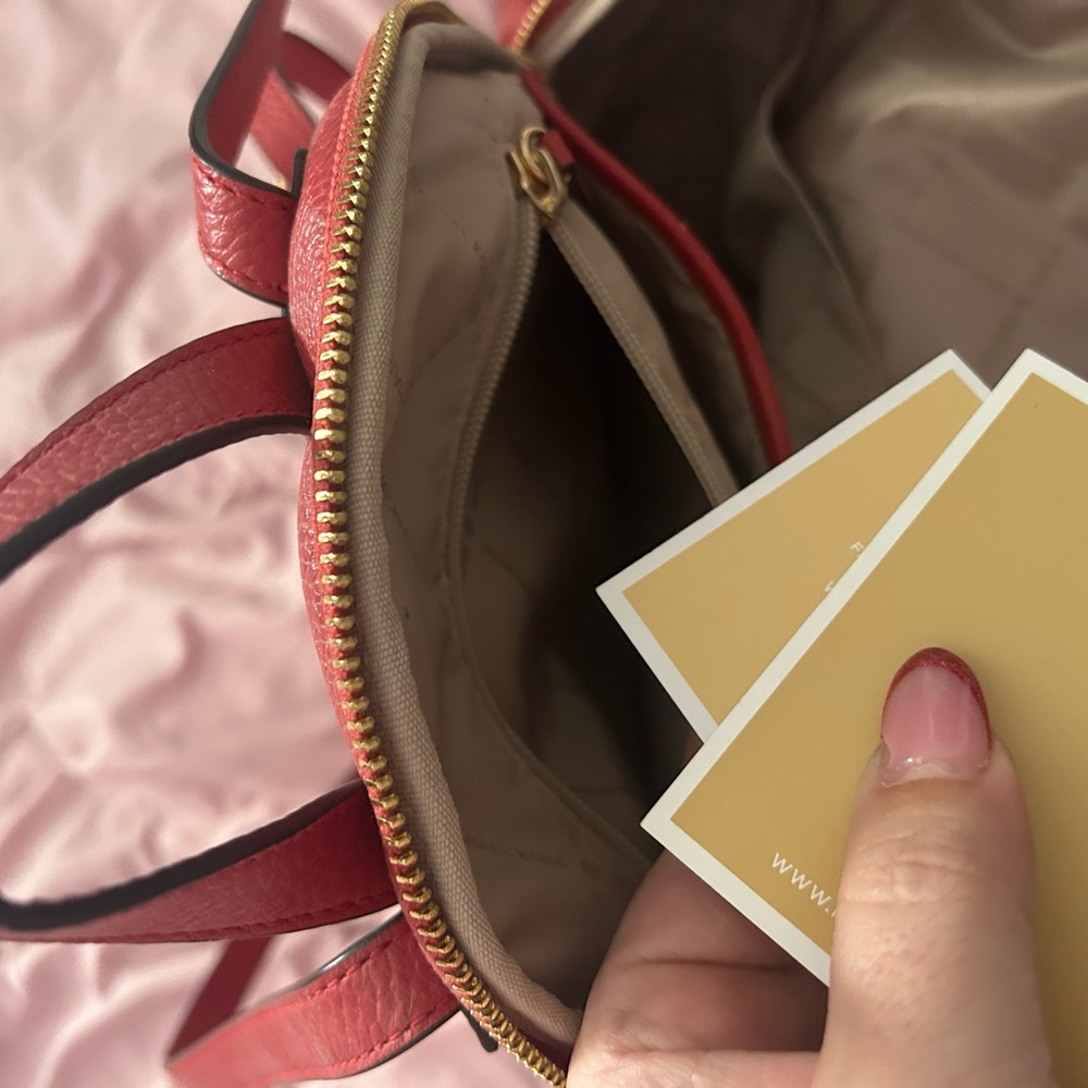 Mk Erin’s Medium Leather Backpack - image 6